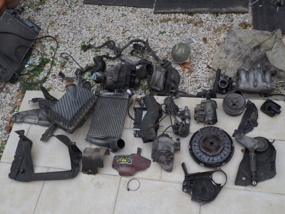 accessoires démontés